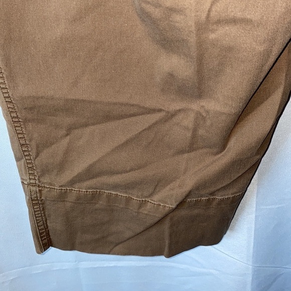 Avenue Chino Plus Size Kahki Style Capris - Picture 5 of 11